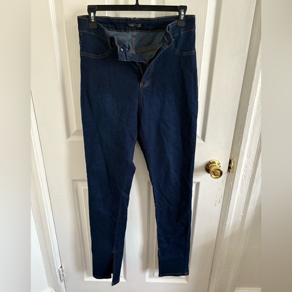 SHEIN Dark Blue Women's Jeans